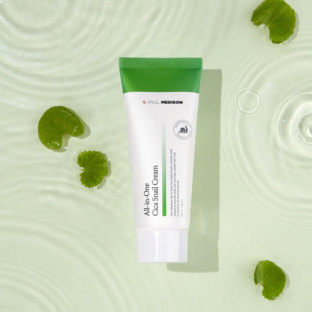 PAUL MEDISON All-in-One Cica Snail Cream 100ml-thekimyoung.com