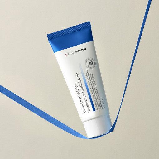 PAUL MEDISON All-in-One Wrinkle Improvement Snail Cream 100ml-thekimyoung.com