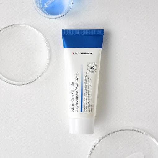 PAUL MEDISON All-in-One Wrinkle Improvement Snail Cream 100ml-thekimyoung.com