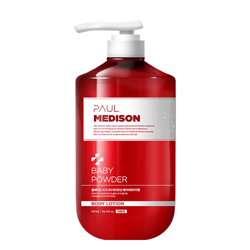 PAUL MEDISON Signature Body Lotion 1077ml #Baby Powder Body Lotion PAUL MEDISON