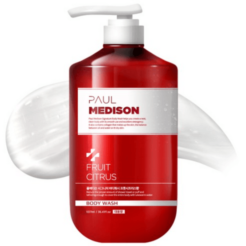 PAUL MEDISON Signature Body Wash 1077ml #Fruit Citrus Body Wash PAUL MEDISON
