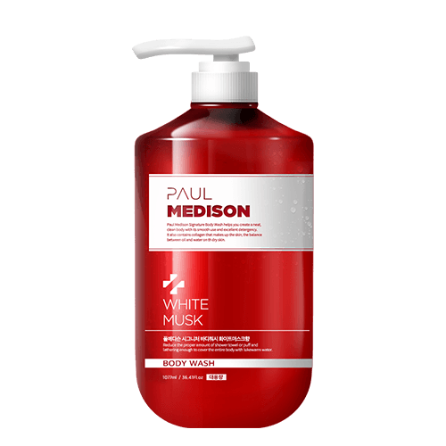 PAUL MEDISON Signature Body Wash 1077ml #White Musk-thekimyoung.com
