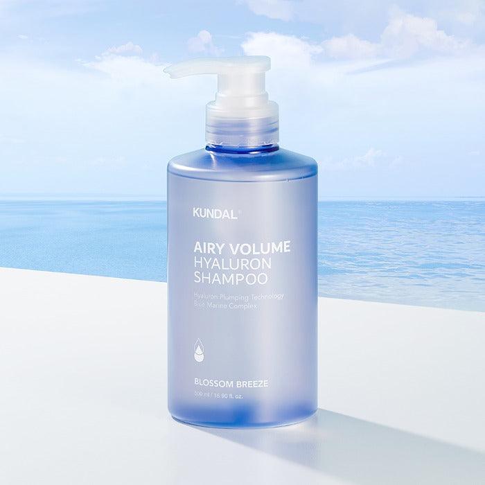 KUNDAL AIRY VOLUME HYALURON SHAMPOO 500ml #BLOSSOM BREEZE-thekimyoung.com
