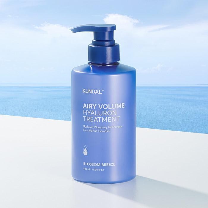 KUNDAL AIRY VOLUME HYALURON TREATMENT 500ml #BLOSSOM BREEZE-thekimyoung.com