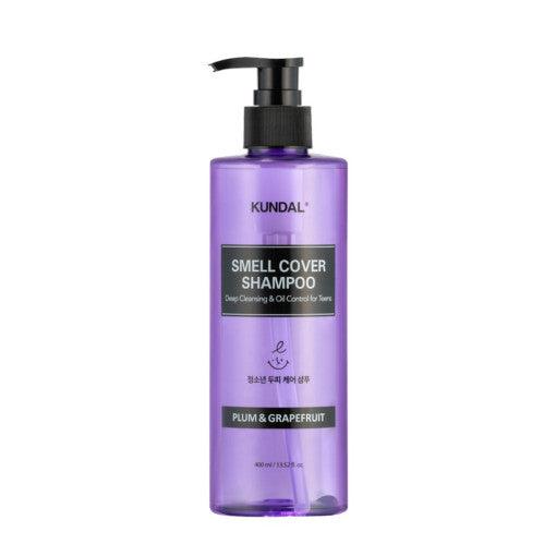 KUNDAL All Day Smell Cover Teens Shampoo 400ml #Plum & Grapefruit-thekimyoung.com