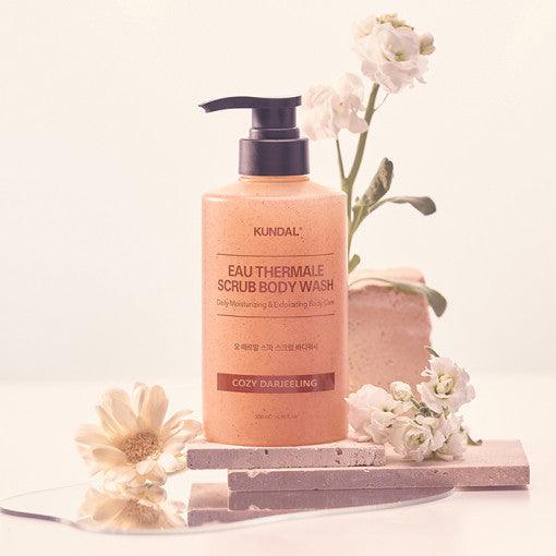 KUNDAL EAU THERMALE SPA SCRUB BODY WASH 500ml #COZY DARRELING-thekimyoung.com