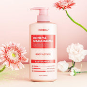 KUNDAL HONEY & MACADAΜΙΑ PURE BODY LOTION 500ml (9-type)-thekimyoung.com