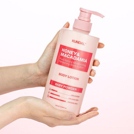 KUNDAL HONEY & MACADAΜΙΑ PURE BODY LOTION 500ml (9-type)-thekimyoung.com