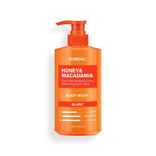 KUNDAL HONEY & MACADAΜΙΑ PURE BODY WASH 500ml (13-type)-thekimyoung.com