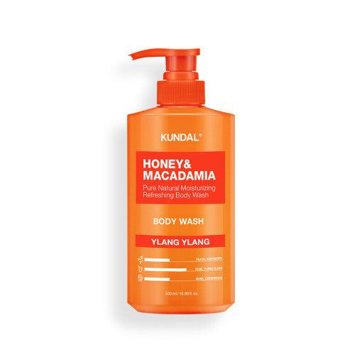 KUNDAL HONEY & MACADAΜΙΑ PURE BODY WASH 500ml (13-type)-thekimyoung.com