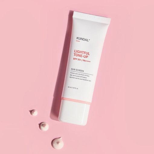 KUNDAL LIGHTFUL TONE-UP Sun Screen SPF50+ PA++++ 40ml-thekimyoung.com