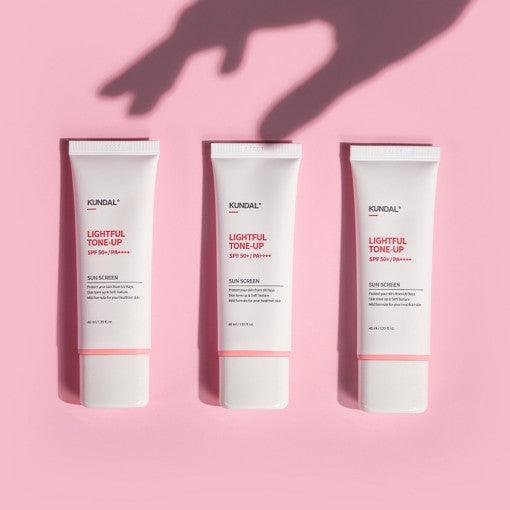 KUNDAL LIGHTFUL TONE-UP Sun Screen SPF50+ PA++++ 40ml-thekimyoung.com