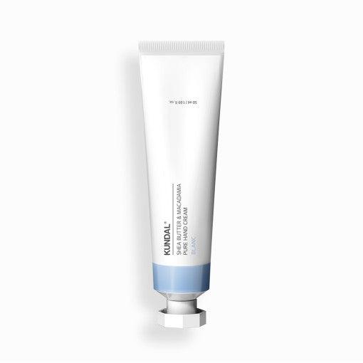 KUNDAL Shea Butter & Macadamia Pure Hand Cream 50ml #BLANC-thekimyoung.com