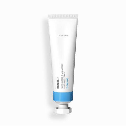 KUNDAL Shea Butter & Macadamia Pure Hand Cream 50ml #CLEAN SOAP-thekimyoung.com
