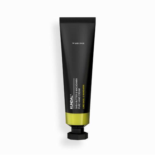 KUNDAL Shea Butter & Macadamia Pure Hand Cream Aroma Edition 50ml #LIME BASIL & MANDARIN-thekimyoung.com