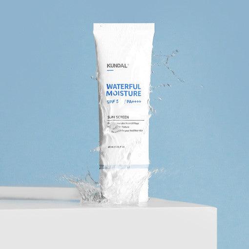 KUNDAL WATERFUL MOISTURE Sun Screen SPF50+ PA++++ 40ml-thekimyoung.com