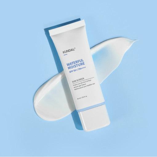 KUNDAL WATERFUL MOISTURE Sun Screen SPF50+ PA++++ 40ml-thekimyoung.com
