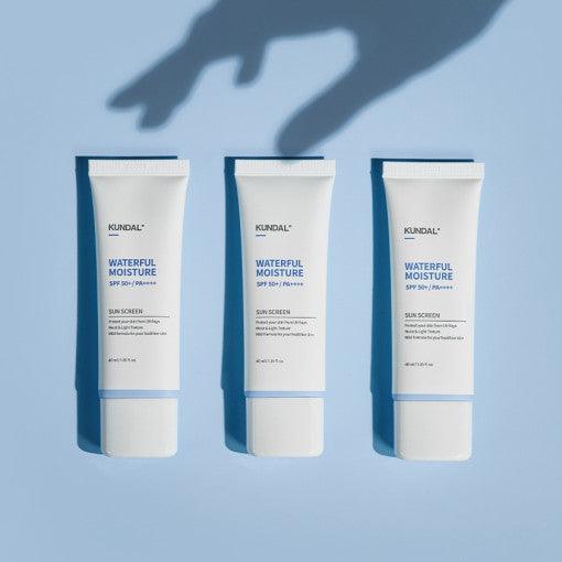 KUNDAL WATERFUL MOISTURE Sun Screen SPF50+ PA++++ 40ml-thekimyoung.com