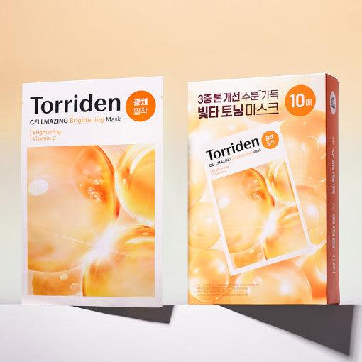 Torriden Cellmazing Vita C Brightening Mask Sheet 26ml X 10ea Mask Sheet Torriden