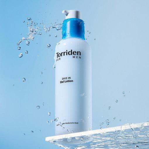 Torriden Dive-in For Men Low Molecular Hyaluronic Acid Gel Lotion 200ml Lotion for Men Torriden