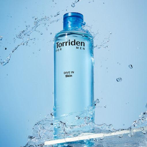 Torriden Dive-in For Men Low Molecular Hyaluronic Acid Skin 300ml Toner for Men Torriden