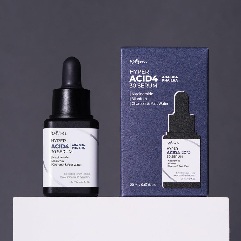 Isntree Hyper Acid 4 (AHA BHA PHA LAH) 30 Serum 20ml Face Serum Isntree