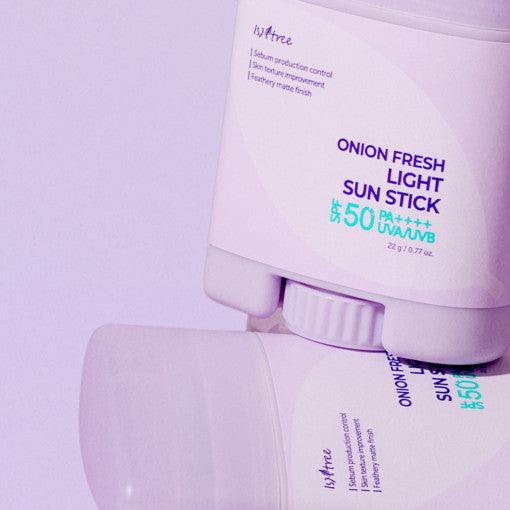 Isntree Onion Fresh Light Sun Stick 22g SFP50 PA++++-thekimyoung.com