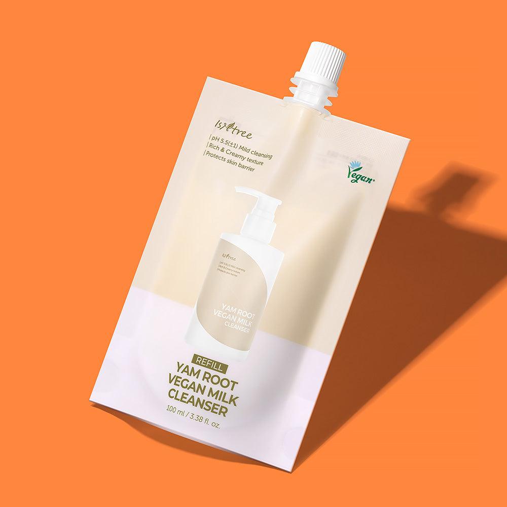 Isntree Yam Root Vegan Milk Cleanser (REFILL) 100ml-thekimyoung.com