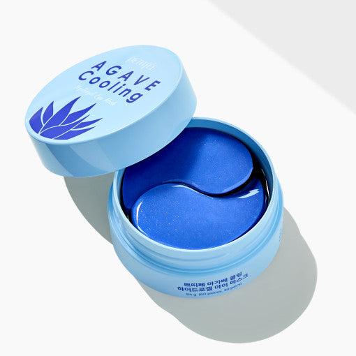 PETITFEE Agave Cooling Hydrogel Eye Mask 80g (60 Patches)-thekimyoung.com