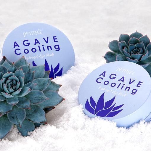 PETITFEE Agave Cooling Hydrogel Eye Mask 80g (60 Patches)-thekimyoung.com