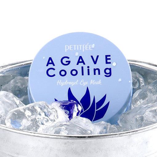 PETITFEE Agave Cooling Hydrogel Eye Mask 80g (60 Patches)-thekimyoung.com