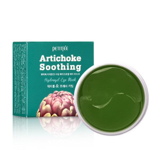 PETITFEE Artichoke Soothing Hydrogel Eye Mask 80g (60 Patches)-thekimyoung.com