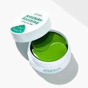 PETITFEE Artichoke Soothing Hydrogel Eye Mask 80g (60 Patches)-thekimyoung.com