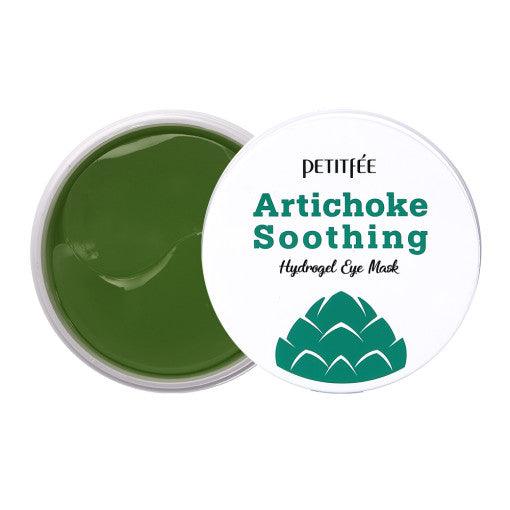 PETITFEE Artichoke Soothing Hydrogel Eye Mask 80g (60 Patches)-thekimyoung.com