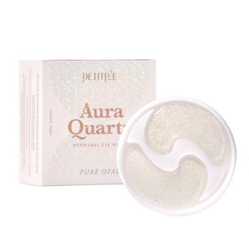 PETITFEE Aura Quartz Eye Mask Pure Opal 80g (40 Patches)-thekimyoung.com