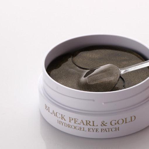 PETITFEE Black Pearl & Gold Hydrogel Eye Patch (1.4g X 60 Patches)-thekimyoung.com