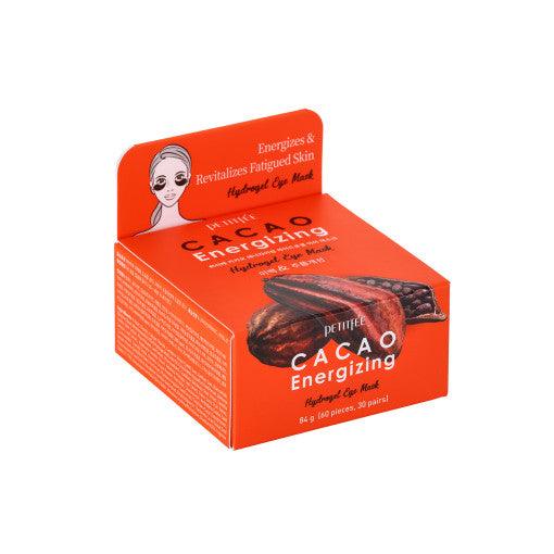 PETITFEE Cacao Energizing Hydrogel Eye Mask 80g (60 Patches)-thekimyoung.com