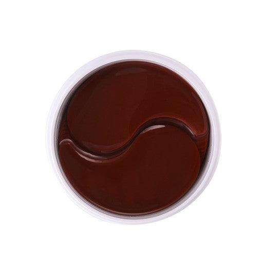 PETITFEE Cacao Energizing Hydrogel Eye Mask 80g (60 Patches)-thekimyoung.com