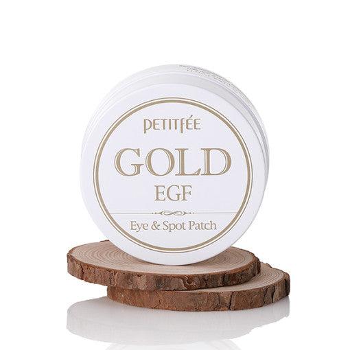 PETITFEE GOLD EGF EYE & SPOT PATCH (EYE patch 1.1g X 60 Patches + SPOT patch 0.6g X 30 Patches)-thekimyoung.com