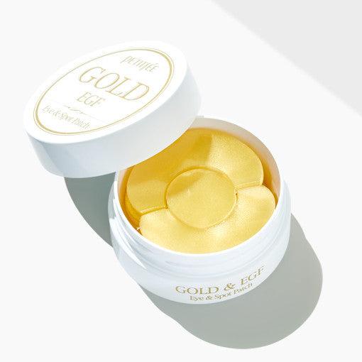 PETITFEE GOLD EGF EYE & SPOT PATCH (EYE patch 1.1g X 60 Patches + SPOT patch 0.6g X 30 Patches)-thekimyoung.com