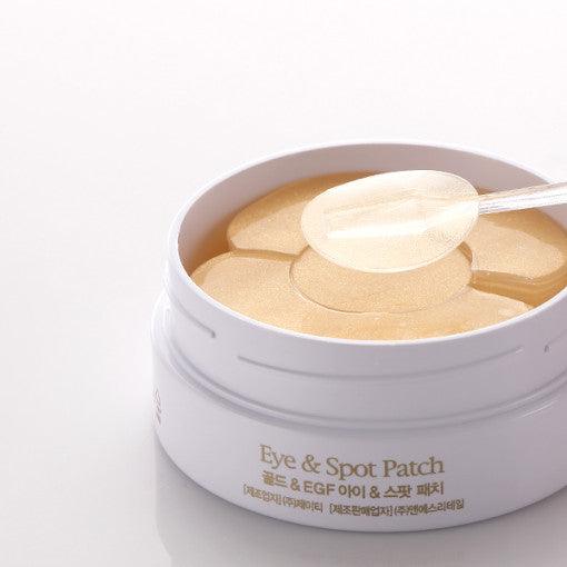 PETITFEE GOLD EGF EYE & SPOT PATCH (EYE patch 1.1g X 60 Patches + SPOT patch 0.6g X 30 Patches)-thekimyoung.com