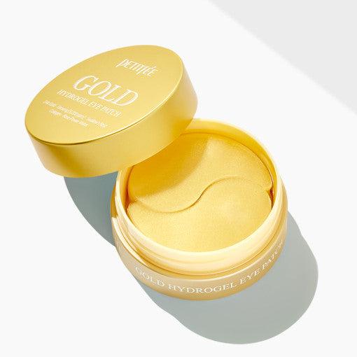 PETITFEE Gold Hydrogel Eye Patch (1.4g X 60 Patches)-thekimyoung.com