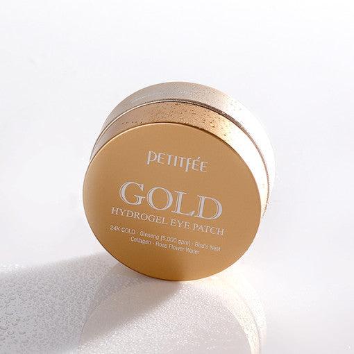 PETITFEE Gold Hydrogel Eye Patch (1.4g X 60 Patches)-thekimyoung.com
