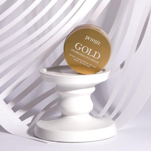 PETITFEE Gold Hydrogel Eye Patch (1.4g X 60 Patches)-thekimyoung.com
