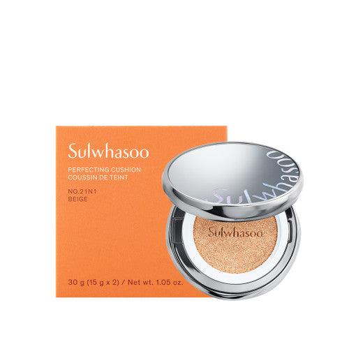 Sulwhasoo PERFECTING CUSHION 15g+15g(Refill) SPF50+/PA+++-thekimyoung.com