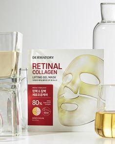 DERMATORY Retinal Collagen Lifting Gel Mask 22g X 3ea Mask Sheet DERMATORY