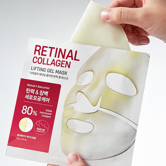 DERMATORY Retinal Collagen Lifting Gel Mask 22g X 3ea Mask Sheet DERMATORY