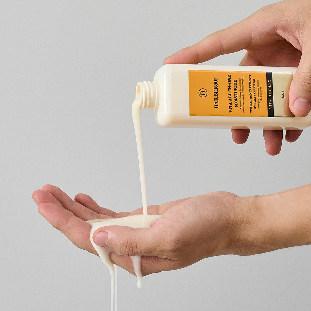 BARBER501 ALL-IN-ONE Moisturizer 200ml All In One Lotion for Men BARBER501