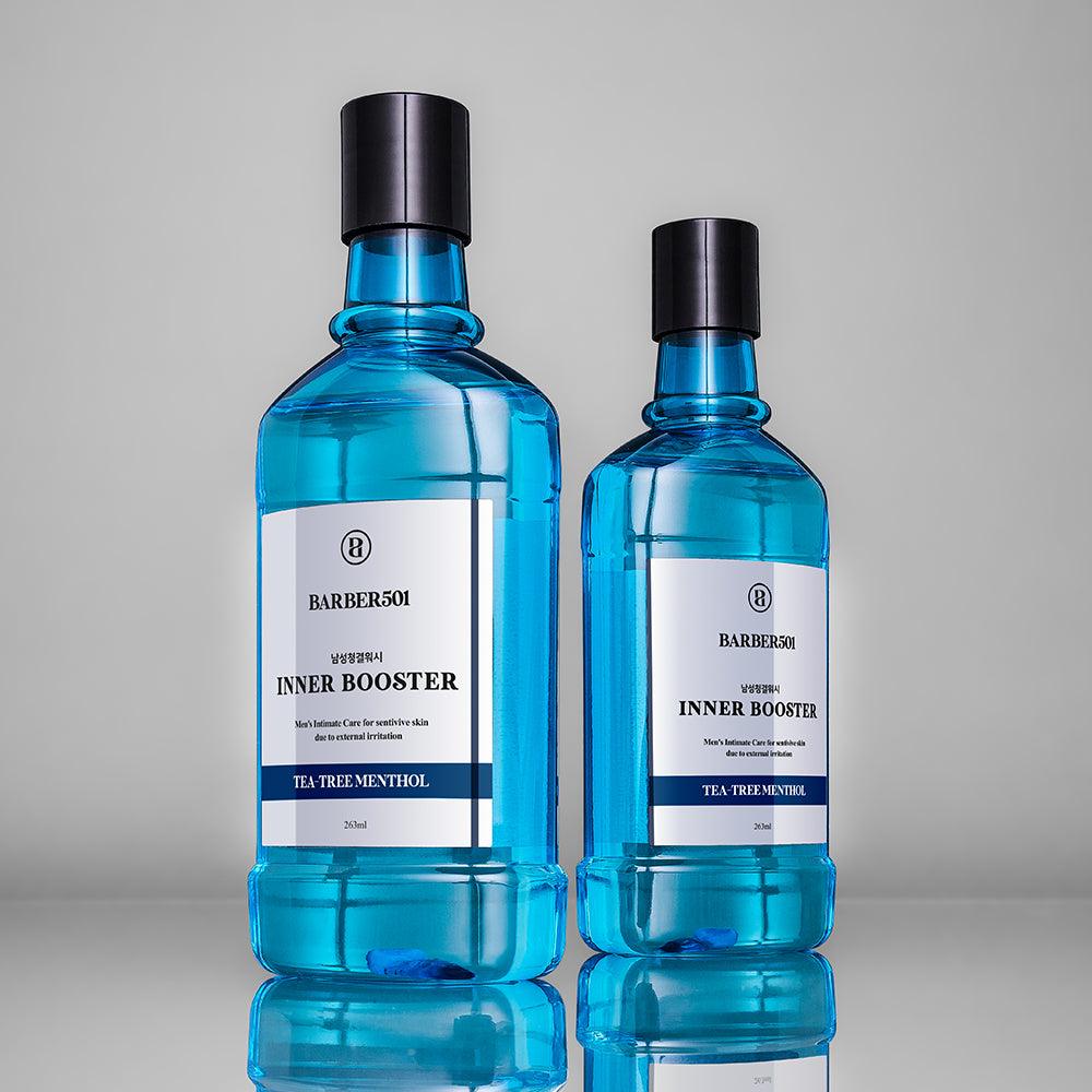 BARBER501 Inner Booster - Tea Tree Menthol Cleansing Water 263ml Cleanser for Men BARBER501