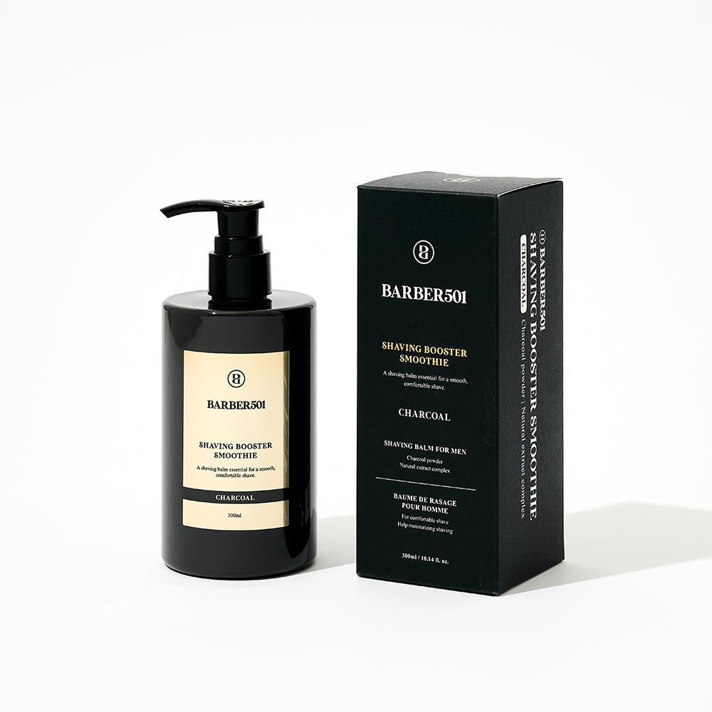 BARBER501 Charcoal Shaving Booster Smoothie 300ml Shaving Creams BARBER501